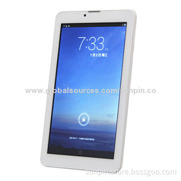 Ultra slim 3G phone calling tablet PC with SIM slot, 7 inches